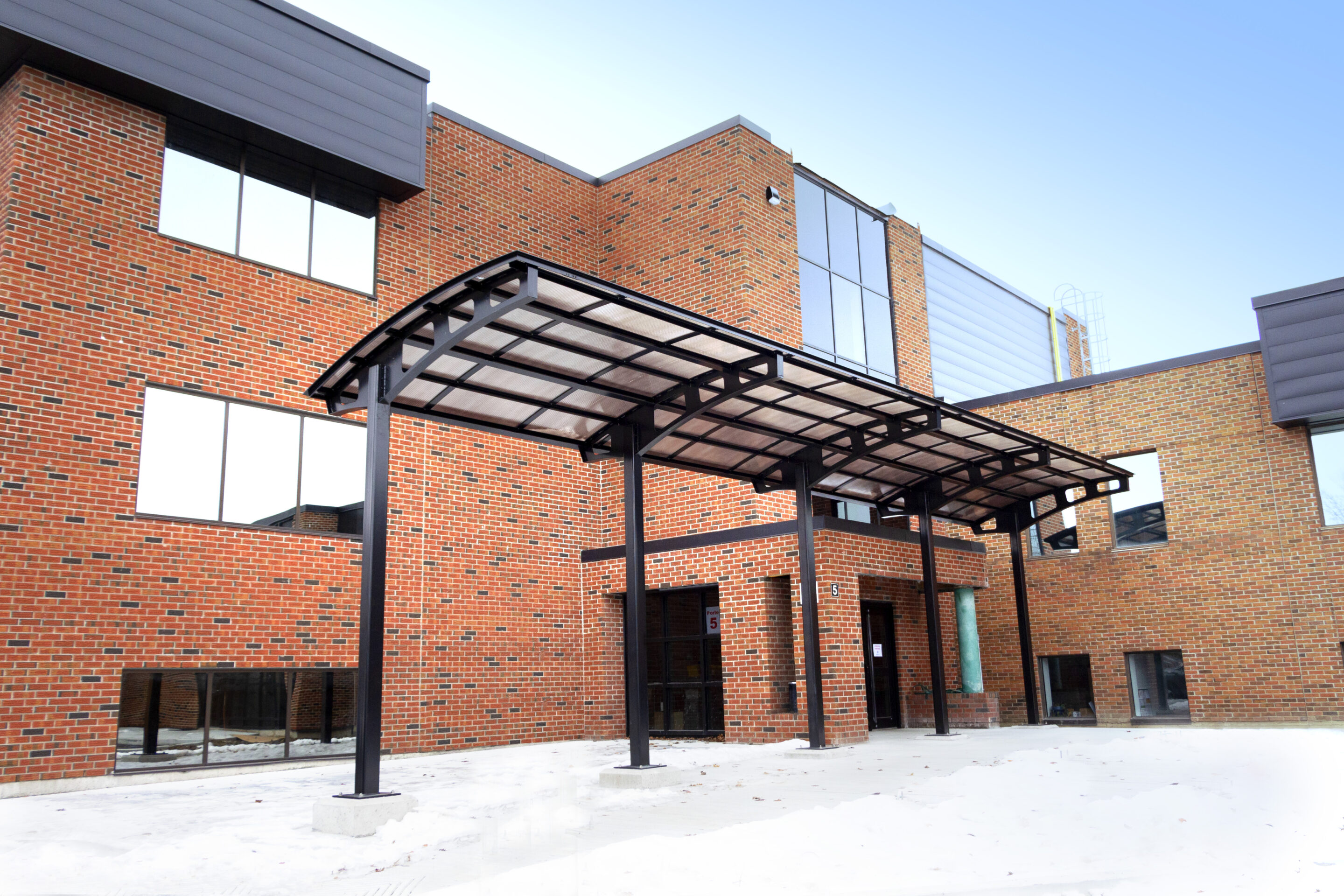 Commercial Entrance Shelter View